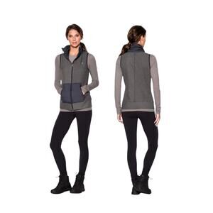 Under Armour ColdGear Blue Survivor Hybrid Full Zip Vest  Women's XS
